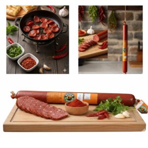 Acılı Büfe Sucuğu 500 Gr