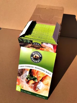 Fırın Torbası (25 Paket × 8 Adet) Kutu