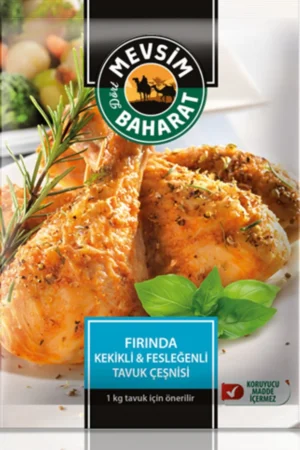 Fırında Kekikli & Fesleğenli Tavuk Çeşnisi (35 Gr × 20 Paket)